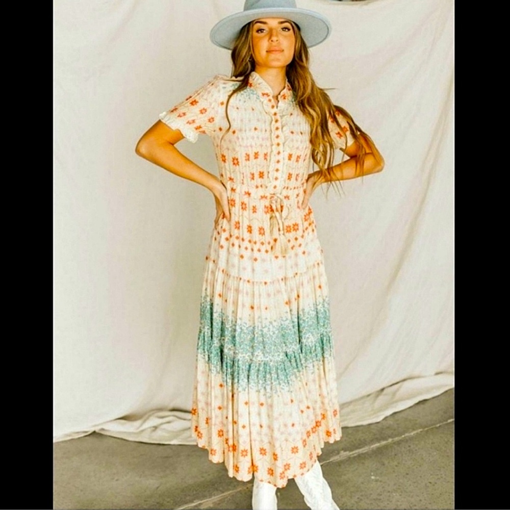 🆕 Free People’s Rare Feelings Maxi Dress - Picture 8 of 16
